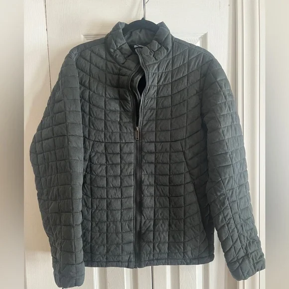 Ben Sherman Dark Gray Quilted Puffer Jacket - Picture 1 of 5